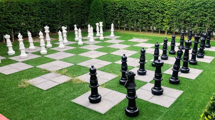 Chess Board Garden